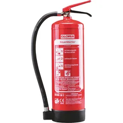 Schaumfeuerlöscher Gloria SD 6L m.Wandhaken Brandklasse AB ÖNORM EN3