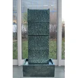 Köhko Zimmerbrunnen ca. 85 cm mit Led-beleuchtung Wasserfall für Wohnzimmer Terrasse und Balkon