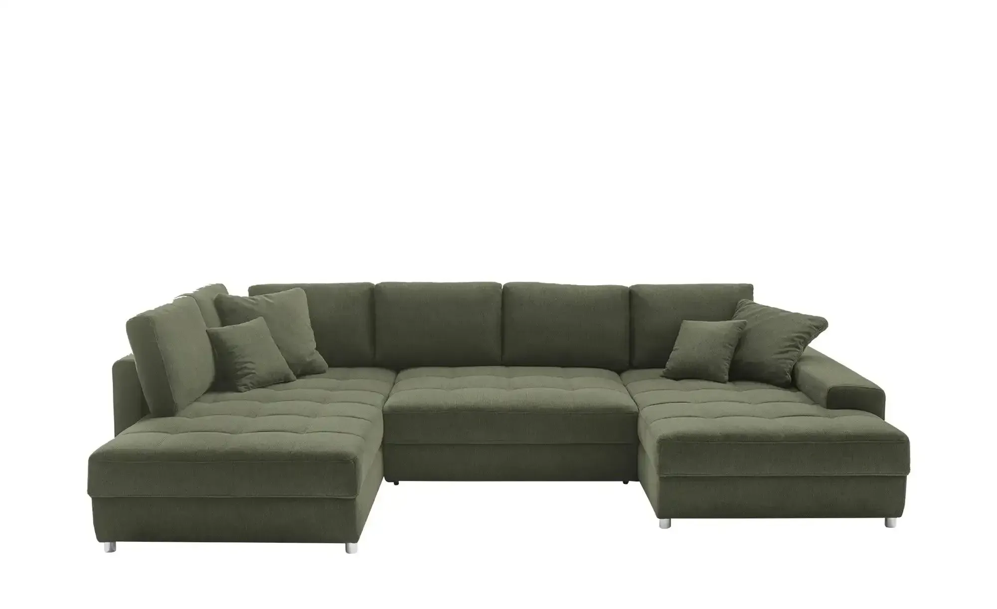 bobb Wohnlandschaft  Arissa de Luxe ¦ grün ¦ Maße (cm): B: 353 H: 84 T: 215.0