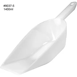 Westmark Handschaufel, weiß, 90992251 - Fassungsvermögen: 1400 ml, Kunststoff HD-PE 1400ml - Eisschaufel - 1400ml