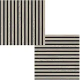 fibrotech® Akustikpaneel SQUARE Grey Oak 4 St. 52 x 52 x 2,2 cm