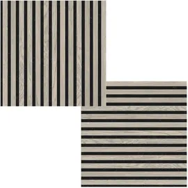fibrotech® Akustikpaneel SQUARE Grey Oak 4 St. 52 x 52 x 2,2 cm