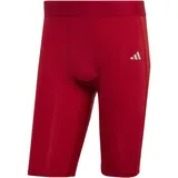 adidas Techfit AEROREADY kurze Leggings Team Power Red 2 2XL