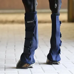 Busse Fliegen-Gamaschen COMFORT II - navy, Vollblut