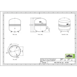 Reflex N 200 6 bar 200 l Grau