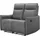 dorel home 2-Sitzer DOREL HOME "Lugo, Kinosofa mit Reclinerfunktion in Kunstleder und Webstoff", grau, B:126cm H:102cm T:86cm, Sofas, mit manueller Relaxfunktion in beiden Sitzen