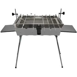 Grillpeter Schaschlik Mangal Edelstahl IDEAL mit automatischen Spießdreher