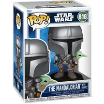 funko uk limited Star Wars Sammelfigur The Mandalorian mit Grogu