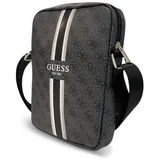 CG Mobile GUESS PU 4G Printed Stripes Shoulder Bag Black - GUTB10P4RPSK - 27 x 20 x 5 cm