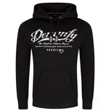 denimfy Hoodie Schwarz L