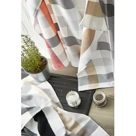 Dyckhoff 2er Set Geschirrtuch 'Multi dry' 50 x 70 cm Rot