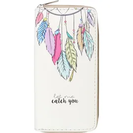 DonDon Geldbörse Damen beige