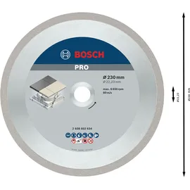 Bosch PRO Ceramic Diamanttrennscheibe 230 mm 1 St.