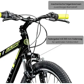 Galano Path 26 Zoll RH 46 cm schwarz/ grün