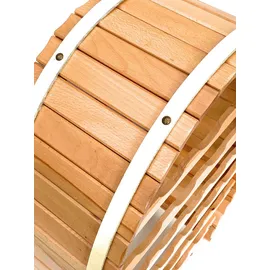 DanDiBo Ambiente Weinregal 62 x 90 x 24 cm Braun