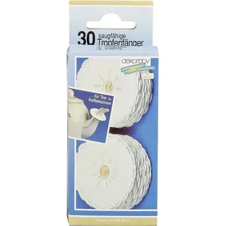 Staufen Tropfenfänger Ring weiß Aussenmaß 5cm, für Tee