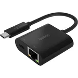 Belkin (USB-C, 2 Ports), Dockingstation + USB Hub, Schwarz