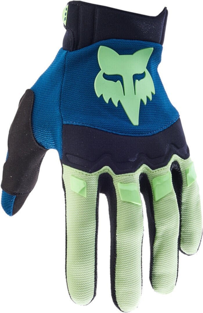 FOX Dirtpaw 2023 Motocross Handschuhe, schwarz-blau, Größe L für Männer