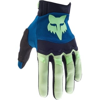 FOX Dirtpaw 2023 Motocross Handschuhe, schwarz-blau, Größe L für Männer