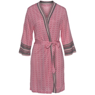 VIVANCE DREAMS Damen Kimono pink gemustert Gr.40/42