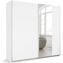 Rauch Kronach Schwebetürenschrank 218 x 210 x 59 cm weiß