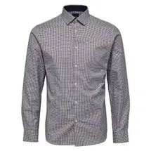 Selected Langarmhemd Kariert Blau/Rot/Weiß 3XL
