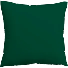 schlafgut Kissenbezug Woven Satin 80 x 80 cm Grün
