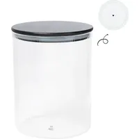 Bastion Collections Vorratsdose Ribbed transparent 16,5 cm