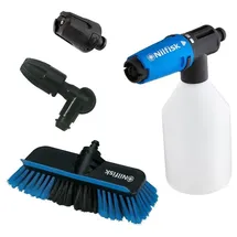 Nilfisk Fahrzeugreinigungs-Set schwarz 4 St.