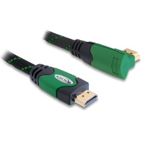 DeLock High Speed HDMI mit Ethernet und gewinkeltem Stecker