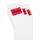 Hugo Rib Label 10267340 Socken 3 Paare White 39-42