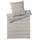 ELEGANTE Desire Gestreift Grau 135 x 200 cm + 80 x 80 cm