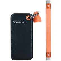 Verbatim Pocket SSD 512 GB USB 3.2 Schwarz/Orange