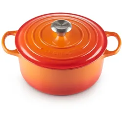 Le Creuset Signature Roaster round 24cm oven red (21177240902430)