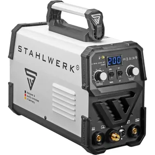 STAHLWERK Schweißgerät DC WIG 200 ST IGBT mit 200 Ampere und MMA E-Hand