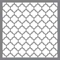 Rayher Wabenschablone 1 St. 30,5 x 30,5 cm grau