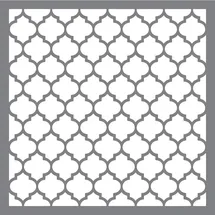 Rayher Wabenschablone 1 St. 30,5 x 30,5 cm grau