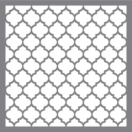 Rayher Wabenschablone 1 St. 30,5 x 30,5 cm grau