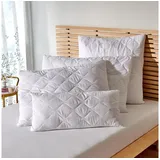 Traumschlaf Basic Microfaser Kopfkissen 40 x 80 cm Weiß