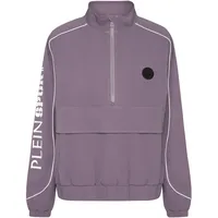 Plein Sport Scratch Yoga-Sweatjacke Herren Lila M