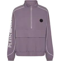 Plein Sport Scratch Yoga-Sweatjacke Herren Lila M