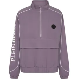 Plein Sport Scratch Yoga-Sweatjacke Herren Lila M