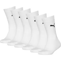 Puma Easy Rider Sneakersocken 6er Pack Weiß 39-42