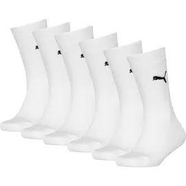 Puma Easy Rider Sneakersocken 6er Pack Weiß 39-42