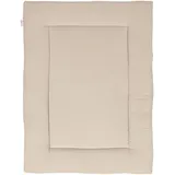 babybay babybay® Krabbeldecke 75x100 cm, Waffelpiqué, Sand
