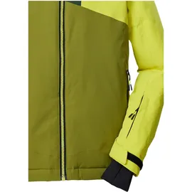 KILLTEC KSW 192 SKI JCKT, khaki /dunkel waldgruen/lime, 140