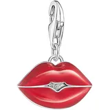 Thomas Sabo Kussmund rot Silber 2068-664-10
