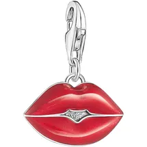 Thomas Sabo Kussmund rot Silber 2068-664-10