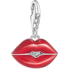 Thomas Sabo Kussmund rot Silber 2068-664-10