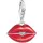 Thomas Sabo Kussmund rot Silber 2068-664-10